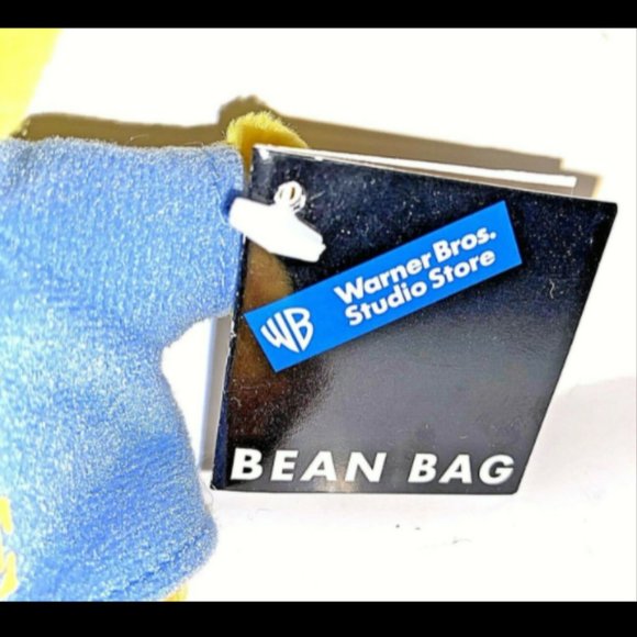 Tweety Bird Bean Bag Plush Toy Warner Bros Studio Store 1998 "...too CUTE" NWT - Picture 5 of 8